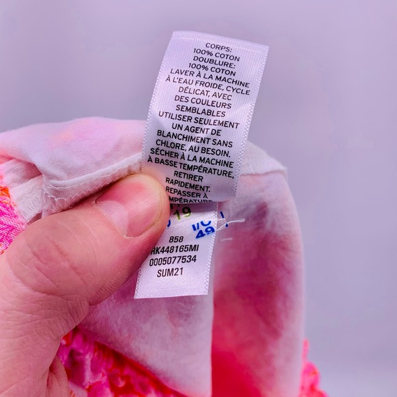 Abound Coral Pink Tarry Floral Mini Skirt Womens Size XS - Picture 8 of 9